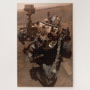 Selfie NASA Mars Curiosity Rover Laboratory Puzzle