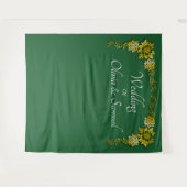 Selfie or Photo-Booth Backdrop Fabric Wall-hanging Wandteppich (Vorderseite (Horizontal))