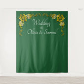 Selfie or Photo-Booth Backdrop Fabric Wall-hanging Wandteppich (Vorderseite)