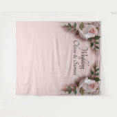 Selfie or Photo-Booth Backdrop Fabric Wall-hanging Wandteppich (Vorderseite (Horizontal))