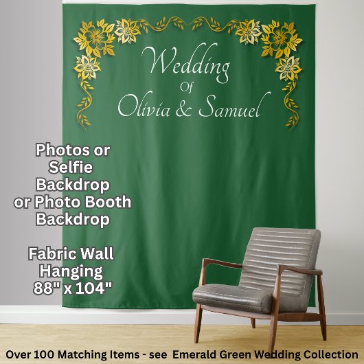 Selfie or Photo-Booth Backdrop Fabric Wall-hanging Wandteppich