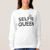 Selfie Queen Sweatshirt (Vorderseite)