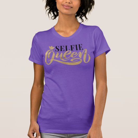Selfie Queen T - Shirt (Vorderseite)