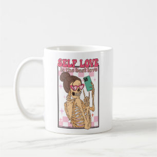 Selfie Skeleton Seleton Seleton Selfon Selfon Self Kaffeetasse
