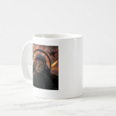 Selfie Squad Cat Funny Fighter Pilot Meme Cat Gen Kaffeetasse (Vorderseite Links)