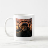 Selfie Squad Cat Funny Fighter Pilot Meme Cat Gen Kaffeetasse (Links)
