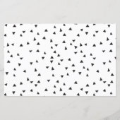 "Selfie Station" Schwarz-weißes trendy Wedding Sig (Rückseite)