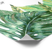 Selfie Station Sign - Grüne Hochzeit Poster (Ecke)