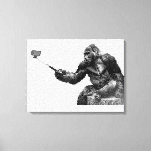 Selfie-Stick-Leinwandkunst Leinwanddruck (Vorderseite)