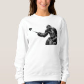 Selfie-Stock Frauen Sweatshirt (Vorderseite)