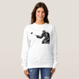 Selfie-Stock Frauen Sweatshirt