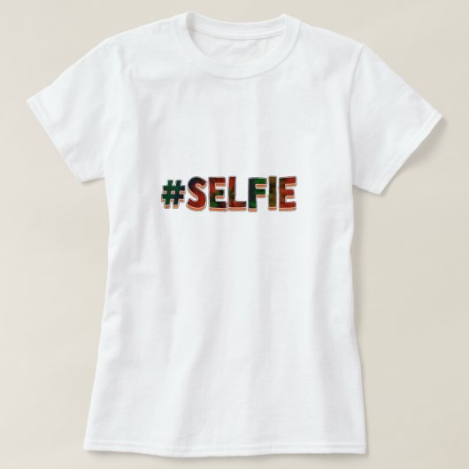 #Selfie T - Shirt (Design vorne)