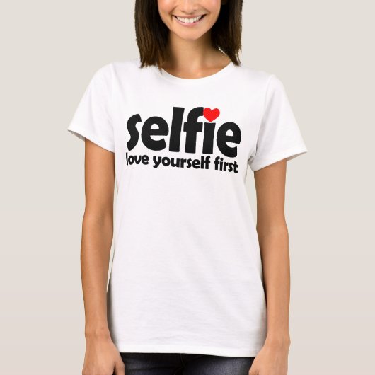 Selfie T - Shirt (Vorderseite)