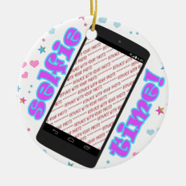 Selfie Time! Foto-Rahmen Keramikornament