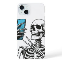 Selfie-Time Skeleton Phone Case