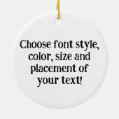 Selfie Time! Smartphone-Foto-Rahmen Keramik Ornament (Hinten)