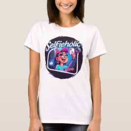 Selfieholic - Design für Spaß und Trendy Selfie Lo T-Shirt