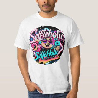 Selfieholic - Design für Spaß und Trendy Selfie Lo T-Shirt