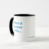 #SelfLove #IMOVERBULLYING Tasse (Vorderseite Links)