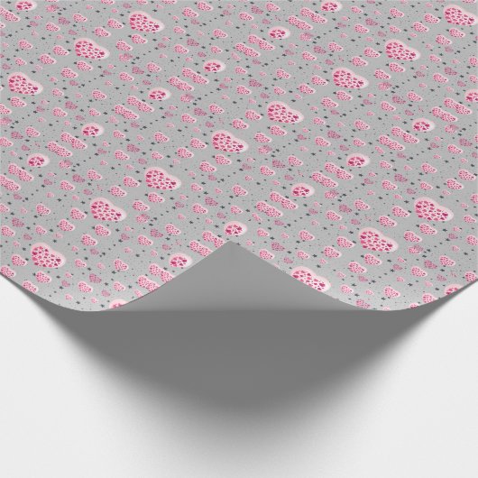 Selflove inspirational quote sweet heart and start geschenkpapier (Ecke)