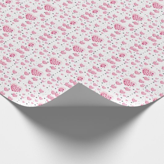 Selflove inspirational quote sweet heart and start geschenkpapier (Ecke)