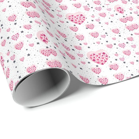 Selflove inspirational quote sweet heart and start geschenkpapier (Rolleneckpunkt)