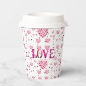 Selflove inspirational quote sweet heart and start pappbecher (Rückseite)