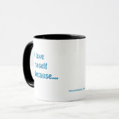 #SelfLove Tasse (Vorderseite Links)