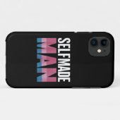 Selfmade Man Transgender Trans Pride Flag Transsex Case-Mate iPhone Hülle (Rückseite (Horizontal))