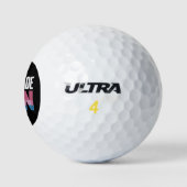 Selfmade Man Transgender Trans Pride Flag Transsex Golfball (Logo)