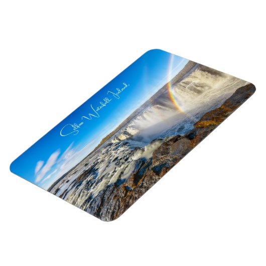 Selfoss Waterfall, Island Magnet (Linke Seite)