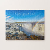 Selfoss Waterfall, Island Puzzle (Horizontal)