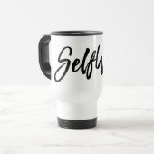 SelfWork Travel Mug Reisebecher (Vorderseite Links)