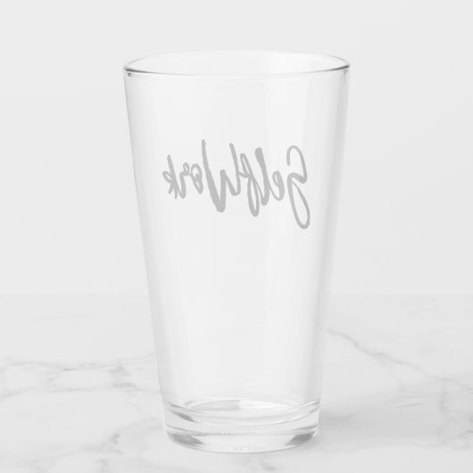 SelfWork-Tumber Glas (Rückseite)