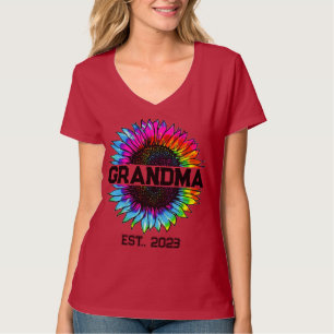Selig, als Nana Mimi Gigi Krawatte Die Blume T-Shirt