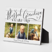 Selig als Oma 3 Foto Fotoplatte (Seite)