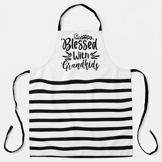 Selig auf Großkinder Schürze (Vorderseite)