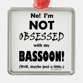 Selig Bassoon Silbernes Ornament