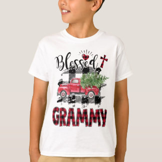 Selig Grammy Rot-kariert Weihnachten T-Shirt
