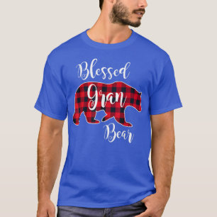 Selig Gran Bear Red Buffalo Karo Kariert Spaß Gran T-Shirt