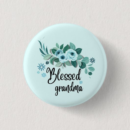 Selig Großmutter Button (Vorderseite)