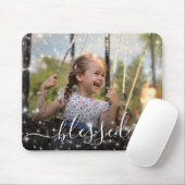 Selig Ihr Foto umgeben von Sparkassenstern Mousepad (Mit Mouse)
