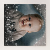 Selig Ihr Foto umgeben von Sparkassenstern Puzzle (Horizontal)