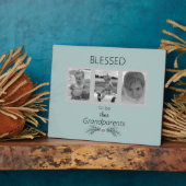 Selig, ihre Großeltern zu sein Multi-Foto Fotoplatte (Seite)