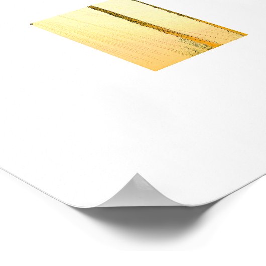 Selig ist der Mann Poster (Ecke)