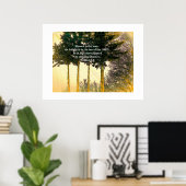 Selig ist der Mann Poster (Heimbüro)