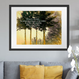 Selig ist der Mann Poster