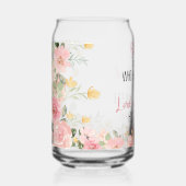 Selig ist sie rosa Bibelverse Dosenglas (Vorderseite)