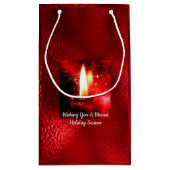 Selig Kerzenflammteppich Kleine Geschenktüte (Rückseite)