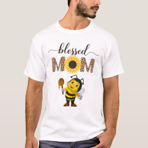 Selig Mama glücklicher Frühlingsbrötlchen Mutterta T-Shirt